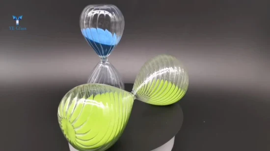 Reloj de arena personalizado con temporizador de arena de vidrio de 5 minutos, 15 minutos y 30 minutos